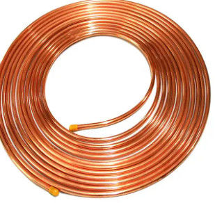 OD 3-400mm ASTM B280 C12200 c2400 ปันเค้กทองแดงลวดท่อสําหรับเครื่องปรับอากาศหรือตู้เย็น