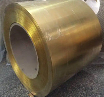 ขายร้อน เทปแผ่นทองแดง ทองแดง C26800 สายสอยทองแดง 0.2mm 0.3mm 0.5mm ความหนา โรงงานตรง