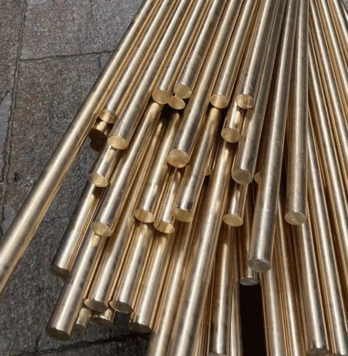 แรงสูง Beryllium Copper Alloy Rod Round Bar 6 มม - 200 มม สําหรับอุตสาหกรรมอิเล็กทรอนิกส์
